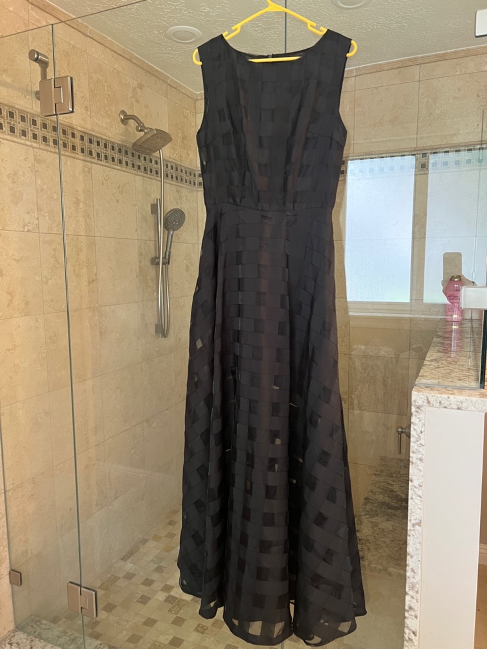 Elegant Black Sleeveless Maxi Dress